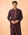 Regal Wine Kurta Pajama Set